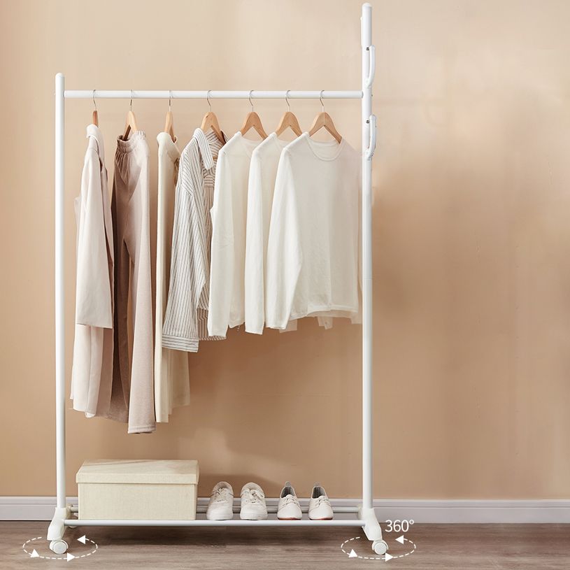 Edelstahl Open Armoire zeitgenössischer Schrank mit Kleidungsstange