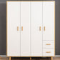 Rectangular Wardrobe Cabinet Modern Simple Wooden Wardrobe Cabinet