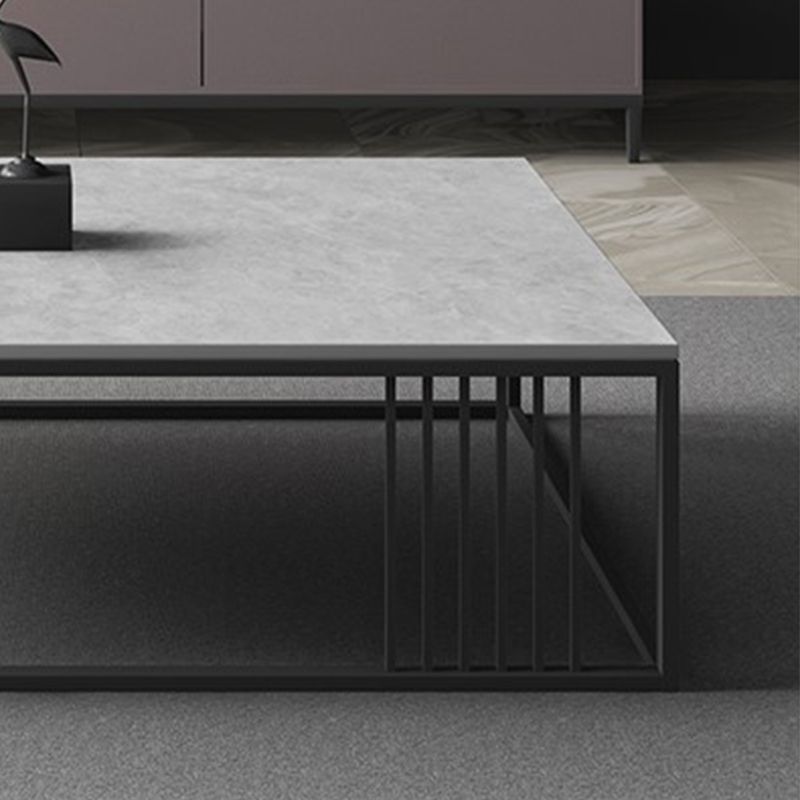 Slate Rectangular Coffee Table Frame 1 Coffee Table Minimalist