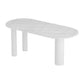Metal Contemporary White Dining Table Sintered Stone Top Table for Dining Room Clearhalo ' dining_table' 'Dining Tables & Seating' 'Dining Tables' 'furn' 'furn_dining_table' 'Furniture' 'furniture_dining_table' 'Kitchen & Dining Furniture' 'kitchen&dining_furn' 'kitchen' 'kitchen_dining_table' 1200x1200_c5928011-ebaf-4387-9d23-411b29053038