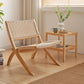 Solid Wood Chair Woven Back Lounge Accent Chair for Living Room Clearhalo 'Accent Chairs' 'accent_chairs' 'Chairs & Seating' 'furn' 'furn_accent_chairs' 'Furniture' 'Living Room Furniture' 1200x1200_c592938a-3a1e-435a-9f3d-1fb10787b4f9