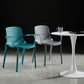 Contemporary Plastic Chair Parsons Chair in Matte Finish for Home Clearhalo 'Dining Chairs' 'Dining Tables & Seating' 'dining_chair' 'furn' 'furn_dining_chair' 'Furniture' 'Kitchen & Dining Furniture' 1200x1200_c5956f1a-99ff-47b9-acec-c4099789cc02