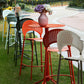 Industrial Outdoor Bar Height Table Metal Bar Table with Pedestal Clearhalo 'Bar Furniture' 'Bar Tables' 'bar_tables' 'furn' 'furn_bar_tables' 'Furniture' 'Kitchen & Dining Furniture' 1200x1200_c595f56c-6441-4e5c-af5b-792379424771