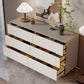 Commode moderne de 15,6 pouces de largeur avec 6/5 tiroirs
