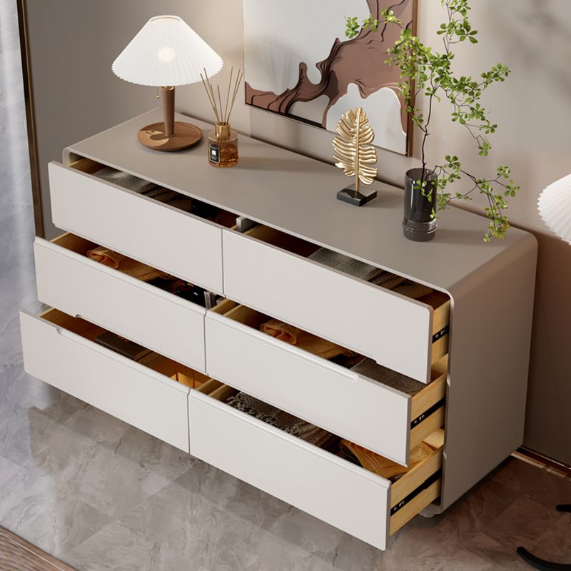 Commode moderne de 15,6 pouces de largeur avec 6/5 tiroirs