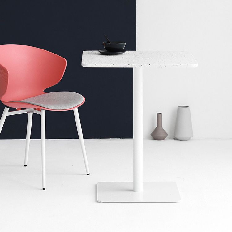 Metal Industrial Square Dining Table Concrete Top Table with Pedestal Base Clearhalo ' dining_table' 'Dining Tables & Seating' 'Dining Tables' 'furn' 'furn_dining_table' 'Furniture' 'furniture_dining_table' 'Kitchen & Dining Furniture' 'kitchen&dining_furn' 'kitchen' 'kitchen_dining_table' 1200x1200_c5970f27-3fe7-466e-a796-cb264fd5fbb8