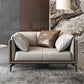 Genuine Leather Pillow Top Arm Modern Sofa/Sectional with Removable Cushions for Apartment
