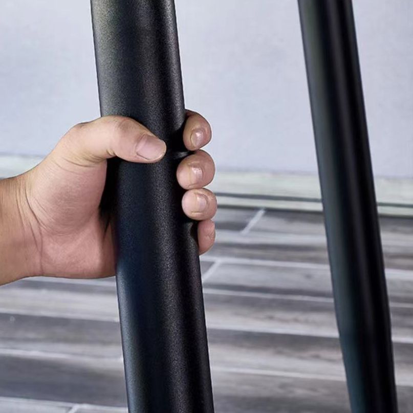 Traditional Sintered Stone Top Dining Set with 4 Black Metallic Legs for Dining Furniture Clearhalo 'Dining Room Sets' 'Dining Tables & Seating' 'dining_room_set' 'furn' 'furn_dining_room_set' 'Furniture' 'furniture_dining_room_set' 'Kitchen & Dining Furniture' 'kitchen&dining_furn' 'kitchen' 1200x1200_c599faa8-1b3a-4569-83df-6ae350e03d81