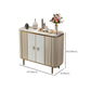 Glam Sideboard Cabinet Stone e Server a buffet ingegnerizzato in legno