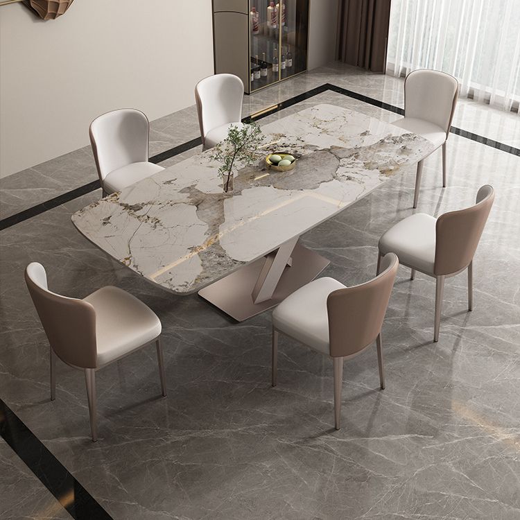 Contemporary 1/2/5/7/9 Pieces Dinette Set Rectangle Dining Table Set Clearhalo 'Dining Room Sets' 'Dining Tables & Seating' 'dining_room_set' 'furn' 'furn_dining_room_set' 'Furniture' 'furniture_dining_room_set' 'Kitchen & Dining Furniture' 'kitchen&dining_furn' 'kitchen' 1200x1200_c5a3ae47-279d-4063-8daa-4ecdf74a4146