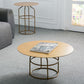 Frame 1 Coffee Table Contemporary Metal Round Cocktail Table