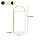 Moderne Style Coat Rack Metallic Free Standing Hooks Design Deck Rack mit Regalen