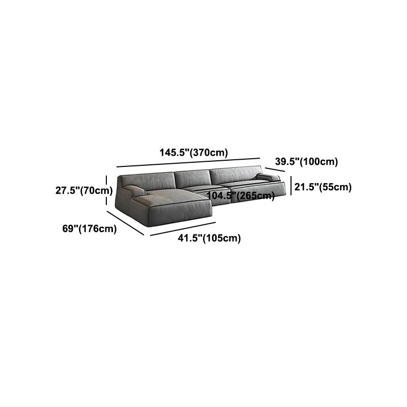 Braccio incasso sezioni mobili modulari/stazionarie in grigio