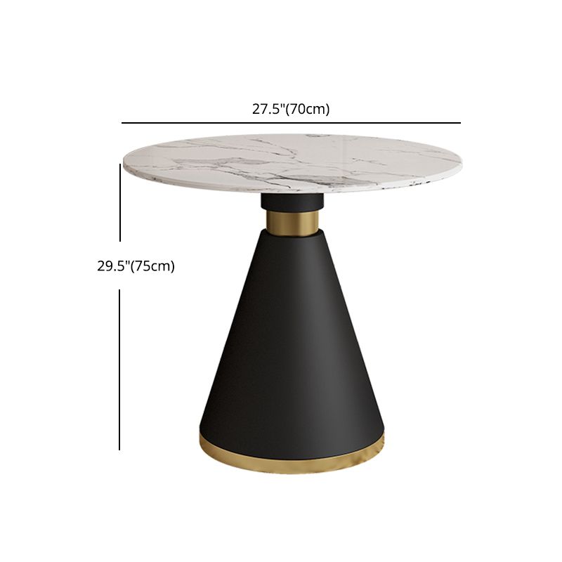 1/2/5 Pcs Metal Modern Dining Set with Round Table Dinette Set Clearhalo 'Dining Room Sets' 'Dining Tables & Seating' 'dining_room_set' 'furn' 'furn_dining_room_set' 'Furniture' 'furniture_dining_room_set' 'Kitchen & Dining Furniture' 'kitchen&dining_furn' 'kitchen' 1200x1200_c5ae32b2-69a1-4ea7-97de-611e0a64b507