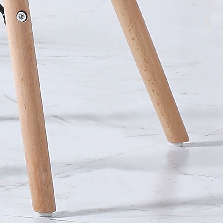 Contemporary Style Dining Chair Armless Side Chair with Wooden Legs Clearhalo 'Dining Chairs' 'Dining Tables & Seating' 'dining_chair' 'Furniture' 'furniture_dining_chair' 'Kitchen & Dining Furniture' 1200x1200_c5afa58c-ed63-4e11-bca4-79efff7e2a75