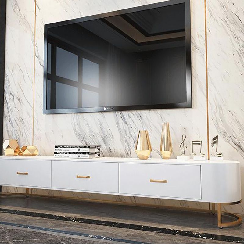 Faux Wood TV Media Console Modern Media Console TV Stand with Drawers Clearhalo 'furn' 'furn_tv_stands_entertainment_centers' 'Furniture' 'Living Room Furniture' 'TV Stands & Entertainment Centers' 'TV Stands & Media Storage Furniture' 'tv_stands_entertainment_centers' 1200x1200_c5aff49f-917b-4208-b41a-2daa749c460e