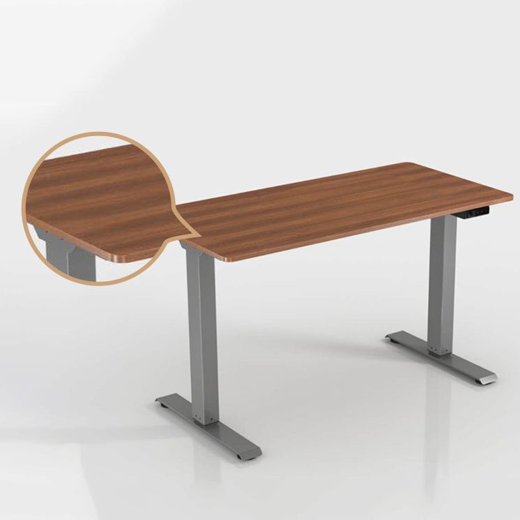 Bureau d'écriture en bois contemporain 47,6 "H Bureau réglable pour la maison