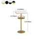 Marble Indoor Glam Bar Dining Table Iron Bistro Table with Single Pedestal Clearhalo 'Bar Furniture' 'Bar Tables' 'bar_tables' 'furn' 'furn_bar_tables' 'Furniture' 'furniture_bar_tables' 'Kitchen & Dining Furniture' 'kitchen&dining_furn' 'kitchen' 1200x1200_c5b1bf06-eab4-4acb-a065-6cb125d67588