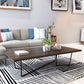 Solid Wood Coffee Table Abstract Coffee Cocktail Table in Brown Clearhalo 'Coffee & Accent Tables' 'Coffee Tables' 'coffee_tables' 'furn' 'furn_coffee_tables' 'Furniture' 'Living Room Furniture' 1200x1200_c5b5d22b-b020-41bc-8610-cdf190faaba4