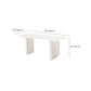 Modern 1/5/6/7 Pieces Furniture Sintered Stone Dining Set in White