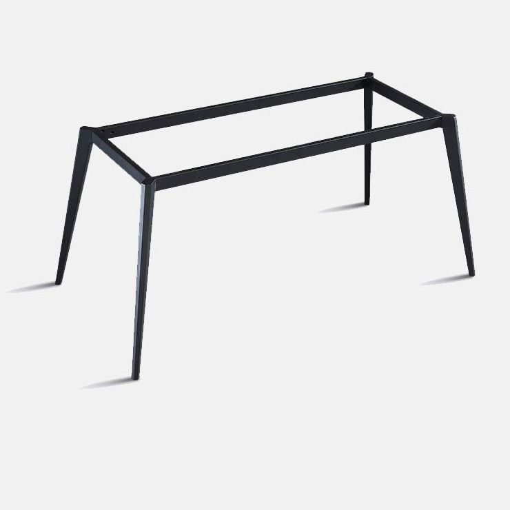 Eigentijdse eetzaal 1/7 pc's gesinterde stenen eettafel met wingback -stoelen