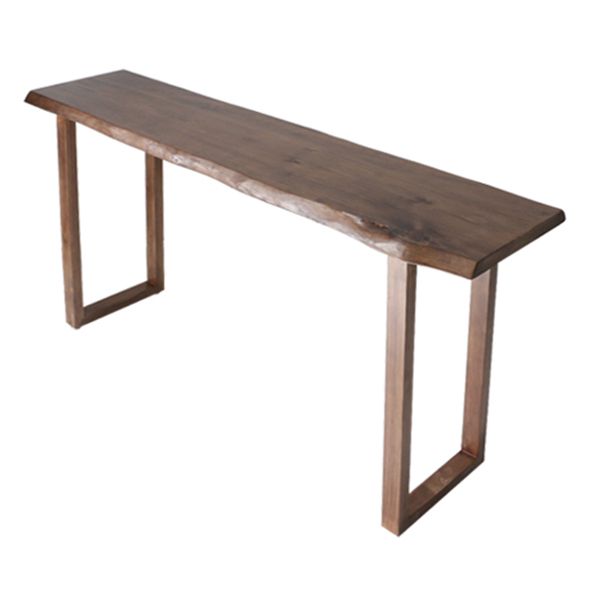 Ensemble de table de barre rectangle 1/2/4/5 PCS Table et tabourets de bar à manger du comptoir en bois massif et tabourets