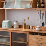 Moderno moderno mobile per porte di vetro a buffet per sala da pranzo