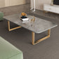 Slate Rectangular Coffee Table Trestle Coffee Cocktail Table Clearhalo 'Coffee & Accent Tables' 'Coffee Tables' 'coffee_tables' 'furn' 'furn_coffee_tables' 'Furniture' 'Living Room Furniture' 1200x1200_c5bc62d7-9f48-4db1-9433-ca0496c5247a