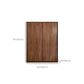 Walnut Solid Wood Wardrobe Freestanding Wardrobe with Sliding Doors