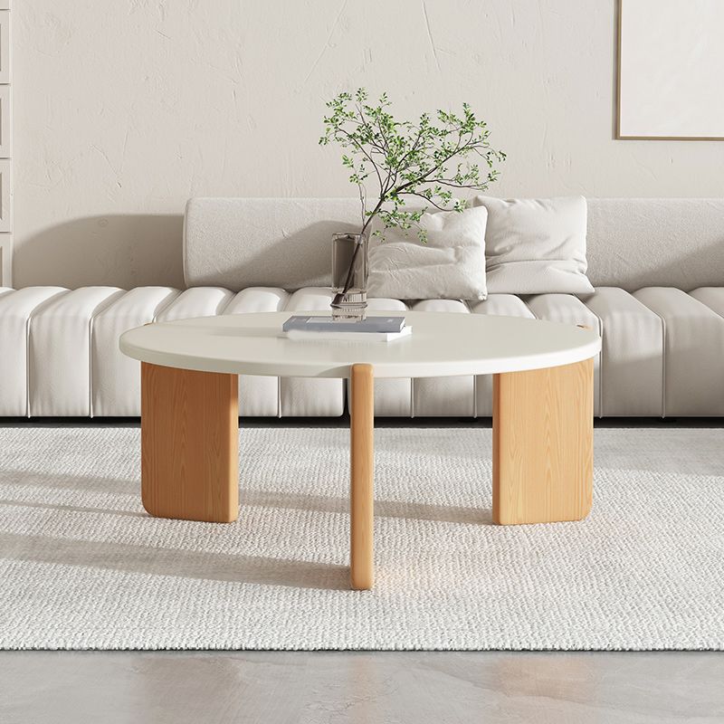 3 Legs Coffee Table Set Modern No Distressing Round Wood Coffee Table Clearhalo 'Coffee & Accent Tables' 'Coffee Tables' 'coffee_tables' 'furn' 'furn_coffee_tables' 'Furniture' 'Living Room Furniture' 1200x1200_c5c46c2f-e295-4d4b-bffb-b715ec53ca50