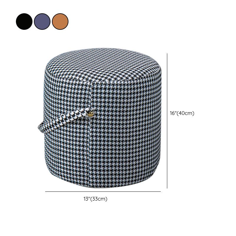 Modern Orange Pouf Round Scratch Resistant Pouf for Living Room Clearhalo 'furn' 'furn_ottomans_poufs' 'Furniture' 'Living Room Furniture' 'Ottomans & Poufs' 'ottomans_poufs' 1200x1200_c5c483ca-dff1-4356-992c-6d7d1c8a5a7b