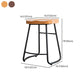 Contemporary Backless Solid Wood Bar Stool Matte Finish Indoor Stool Clearhalo 'Bar Furniture' 'Bar Stools' 'bar_stools' 'furn' 'furn_bar_stools' 'Furniture' 'furniture_bar_stools' 'Kitchen & Dining Furniture' 1200x1200_c5c4bb0d-08c1-4a81-bf7c-27c43dfa2de6