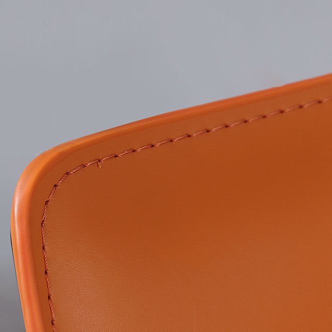 Contemporary Dining Arm Chair 23'' Wide Solid Back Chair with Stainless Steel Legs Clearhalo ' kitchen&dining_furn' 'Dining Chairs' 'Dining Tables & Seating' 'dining_chair' 'Furniture' 'furniture_dining_chair' 'Kitchen & Dining Furniture' 'kitchen' 1200x1200_c5c79845-fd2b-406a-94b2-5bb326cb7016