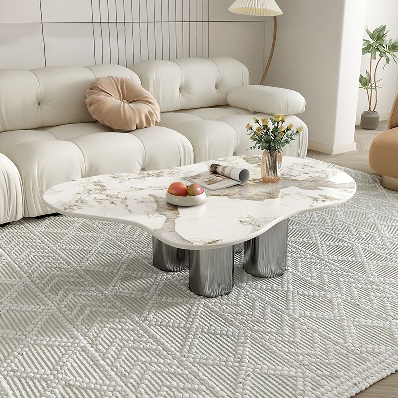 Tavolino astratto tavolino geometrico in ardesia geometrica tavolo da caffè