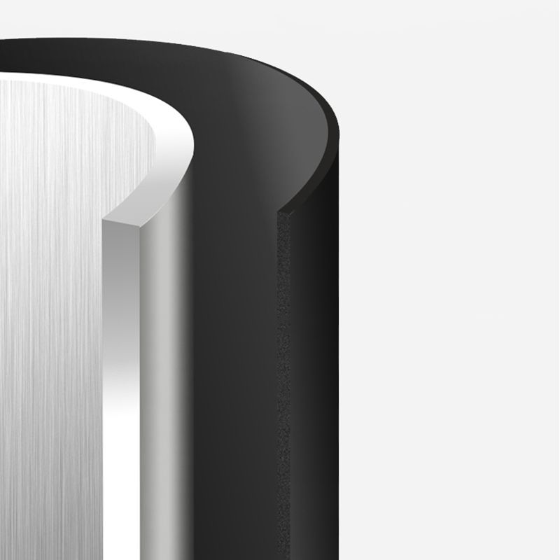 Vertikales Metall -Bücherregal zeitgenössisches Open Back -Bücherregal mit Regalen