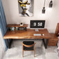 Brown Writing Desk Solid Wood Freeform Shape Home or Office Desk Clearhalo 'furn' 'furn_office_desk' 'Furniture' 'furniture_office_desk' 'Office Desks' 'Office Furniture' 'office_desk' 1200x1200_c5ccb460-7e56-4f66-9df3-223052b0fad0