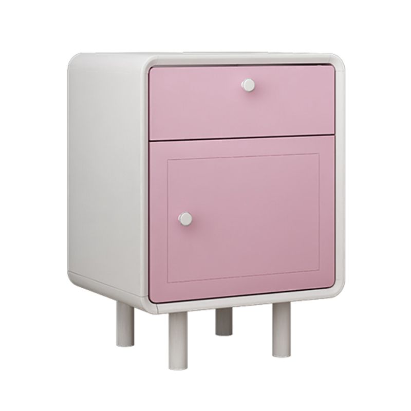 Table nause de chevet en bois massif moderne 1 dessin de la porte côté gauche armoire de porte de porte