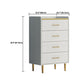 16.5-inch W Storage Chest Modern Storage Chest Dresser with 4/5/6 Drawers Clearhalo 'Bedroom Furniture' 'Dressers & Chests' 'dressers_chests' 'furn' 'furn_dressers_chests' 'Furniture' 1200x1200_c5d41cf7-682c-4b6d-be37-f56f6585e2c1