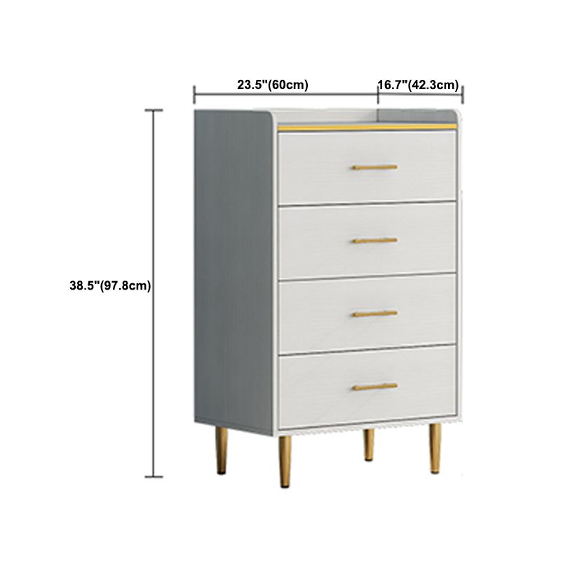 16.5-inch W Storage Chest Modern Storage Chest Dresser with 4/5/6 Drawers Clearhalo 'Bedroom Furniture' 'Dressers & Chests' 'dressers_chests' 'furn' 'furn_dressers_chests' 'Furniture' 1200x1200_c5d41cf7-682c-4b6d-be37-f56f6585e2c1