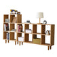 Natural Scandinavian Etagere Bookshelf White Oak Open Bookcase Clearhalo 'Bookcases' 'furn' 'furn_bookcases' 'Furniture' 'furniture_bookcases' 'Office Furniture' 1200x1200_c5d42dd9-72ce-4a0c-a252-13cb228ebcfb