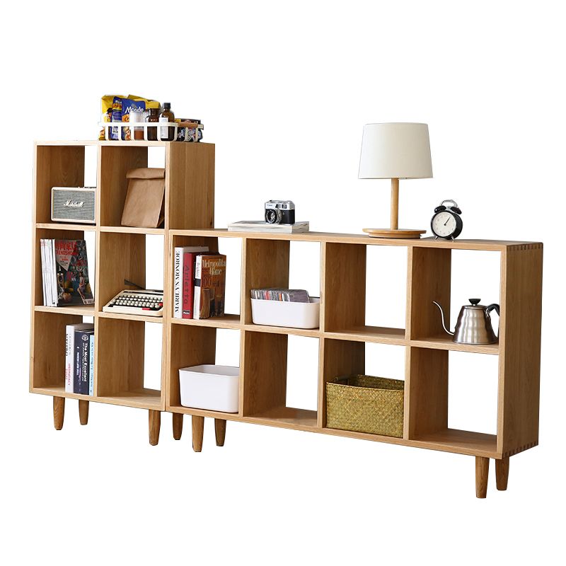 Natural Scandinavian Etagere Bookshelf White Oak Open Bookcase Clearhalo 'Bookcases' 'furn' 'furn_bookcases' 'Furniture' 'furniture_bookcases' 'Office Furniture' 1200x1200_c5d42dd9-72ce-4a0c-a252-13cb228ebcfb