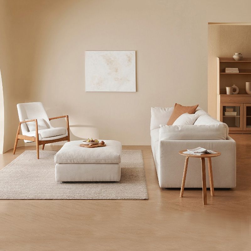 Modern Linen Tuxedo Arm Standard Sofa with Slipcovered for Living Room, Apartment Clearhalo 'furn' 'furn_sofas' 'Furniture' 'furniture_sofas' 'kitchen' 'kitchen_sofas' 'Living Room Furniture' 'Sofa' 'sofas' 1200x1200_c5d5e072-78b3-4754-a693-179dfc891659