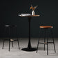 Contemporary Round Counter Table Dining Metal Counter Table for Restaurant Clearhalo 'Bar Furniture' 'Bar Tables' 'bar_tables' 'furn' 'furn_bar_tables' 'Furniture' 'furniture_bar_tables' 'Kitchen & Dining Furniture' 1200x1200_c5d695b0-ac0f-4f35-86d1-3576c3df7300