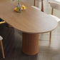 Free Form Solid Wood Brown Tone Dining Table Modern 3 Legs Table for Dining Room Clearhalo ' dining_table' 'Dining Tables & Seating' 'Dining Tables' 'furn' 'furn_dining_table' 'Furniture' 'furniture_dining_table' 'Kitchen & Dining Furniture' 'kitchen&dining_furn' 'kitchen' 'kitchen_dining_table' 1200x1200_c5d88a02-a23d-4269-85a7-e73510906f5b