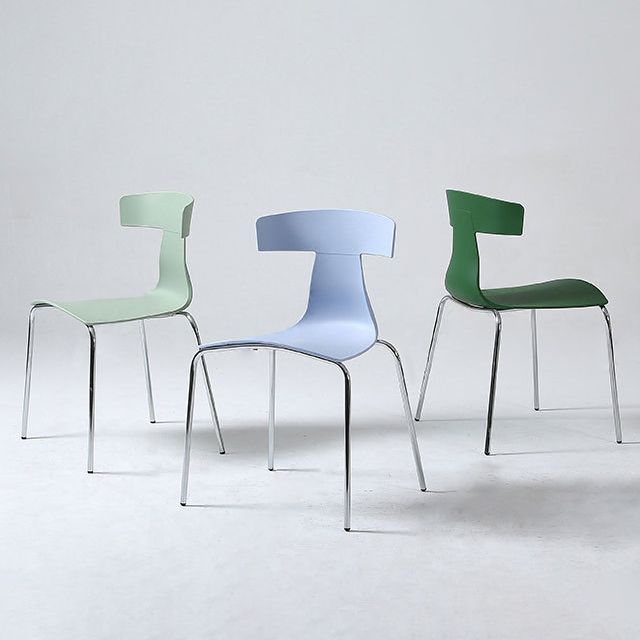 Contemporary Style Metal Chair Set Slat Back Side Kitchen Dining Chair Clearhalo ' kitchen&dining_furn' 'Dining Chairs' 'Dining Tables & Seating' 'dining_chair' 'furn' 'furn_dining_chair' 'Furniture' 'furniture_dining_chair' 'Kitchen & Dining Furniture' 'kitchen' 1200x1200_c5d8e503-6651-464a-b76f-bc832c9af4f5