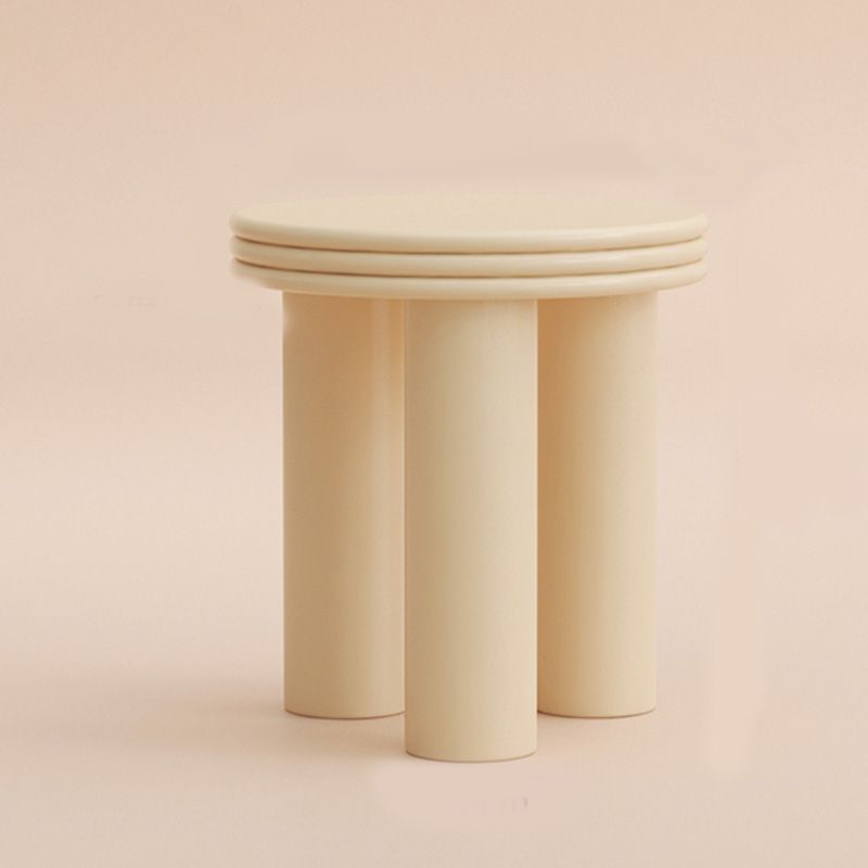 Modern Round Side Table 3 Legs End Table with Round Wood Top Clearhalo 'Coffee & Accent Tables' 'End & Side Tables' 'end_side_tables' 'furn' 'furn_end_side_tables' 'Furniture' 'Living Room Furniture' 1200x1200_c5da273d-5501-484d-bd5e-7e47149dd1e7