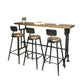 Industrial Bar Dining Table Cafe and Breakroom Bar Stool Table Clearhalo 'Bar Furniture' 'Bar Tables' 'bar_tables' 'furn' 'furn_bar_tables' 'Furniture' 'Kitchen & Dining Furniture' 1200x1200_c5ddc65a-04fe-4ca3-8252-f2d38ca3fae5