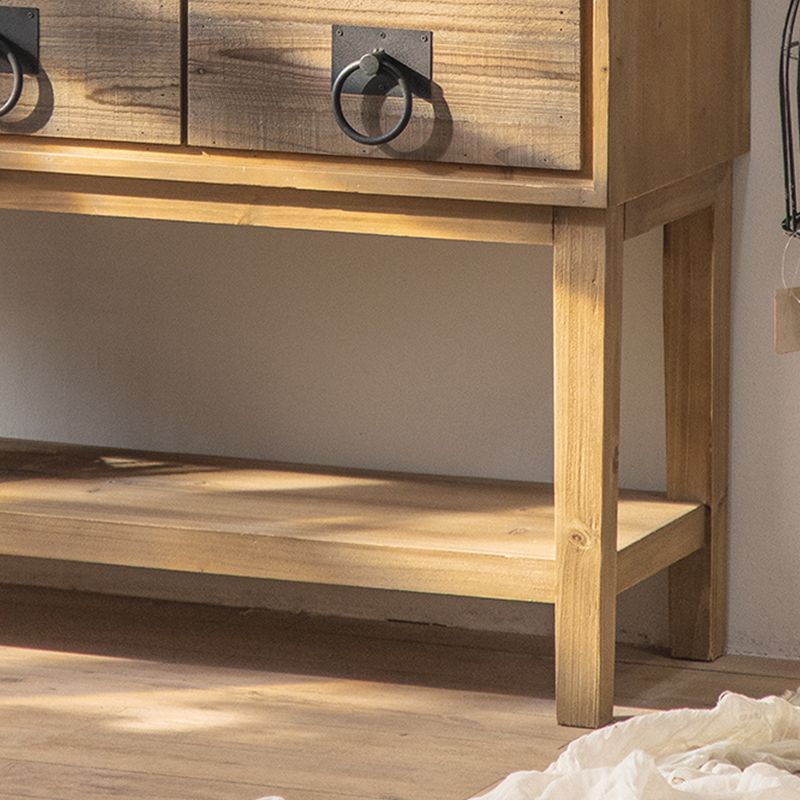 Traditional Solid Wood Double Dresser Horizontal Storage Chest Dresser for Bedroom Clearhalo 'Bedroom Furniture' 'Dressers & Chests' 'dressers_chests' 'furn' 'furn_dressers_chests' 'Furniture' 1200x1200_c5e32a77-ca6b-4354-bbb4-d75c5f3f6b62