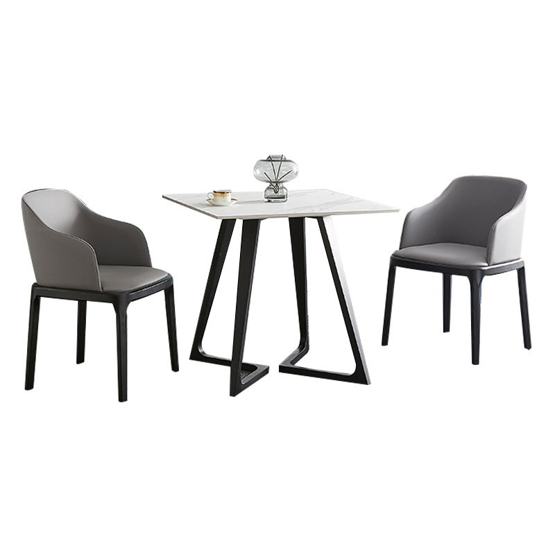 Double Pedestal Stone Table Industrial Style Dining Room Table for Indoor Clearhalo ' dining_table' 'Dining Tables & Seating' 'Dining Tables' 'furn' 'furn_dining_table' 'Furniture' 'furniture_dining_table' 'Kitchen & Dining Furniture' 'kitchen&dining_furn' 'kitchen' 'kitchen_dining_table' 1200x1200_c5e34df6-0c6c-40cf-bdee-60e00b4ce1bf