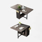 Mid-Century Modern Dining Room Table Pedestal Dining Table for Home Kitchen Dinner Clearhalo ' dining_table' 'Dining Tables & Seating' 'Dining Tables' 'furn' 'furn_dining_table' 'Furniture' 'furniture_dining_table' 'Kitchen & Dining Furniture' 'kitchen&dining_furn' 'kitchen' 'kitchen_dining_table' 1200x1200_c5e3a8f7-e10d-4dcf-b560-81a280f5832e